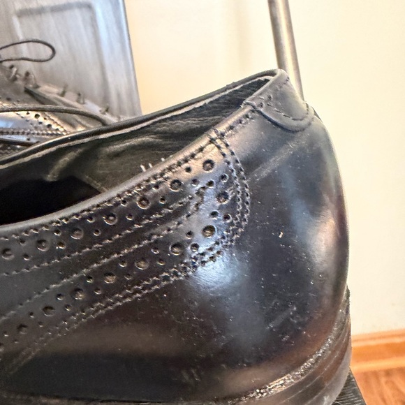 O\'Sullivan Black Leather Executive Imperial Wingtip Shoes Mens Size 11 Made USA main image 8